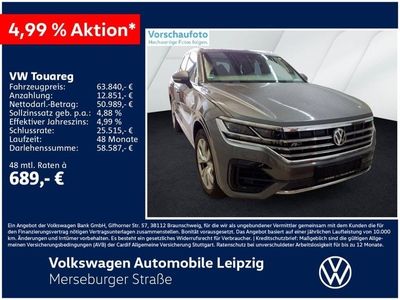 gebraucht VW Touareg 4.0 V8 TDI R-Line *HuD*Matrix*Standhzg.*