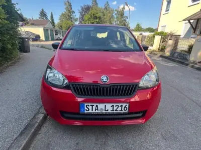 Gebraucht Skoda Citigo Ambition 60 PS (44 kW) 2013 Rot Kleinwagen