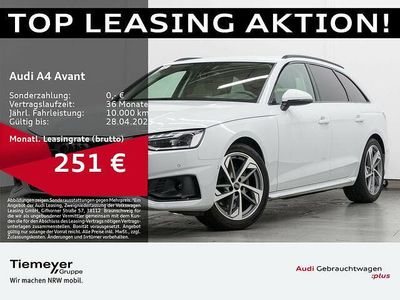 Usata Audi A4 Advanced 136 CV (100 kW) 2024 Bianco Station wagon