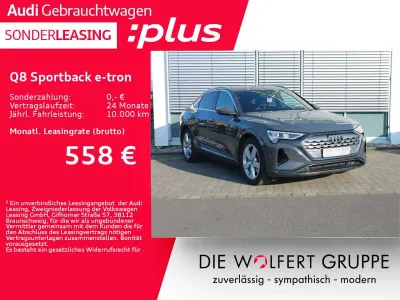 Gebraucht Audi e-tron Sportback Advanced Plus 300 kW (408 PS) 2023 Magnetgrau SUV