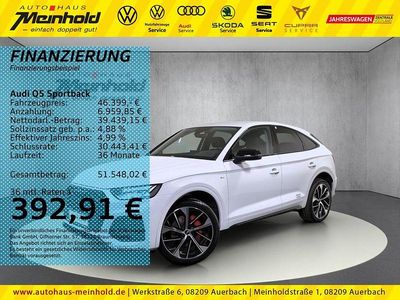 Gebraucht Audi Q5 Sportback Edition .1 286 PS (210 kW) 2022 Gletscherweiß metallic SUV