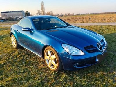 Gebraucht Mercedes SLK280 231 PS (169 kW) 2007 Blau Cabrio