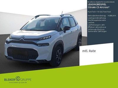 Gebraucht Citroën C3 Aircross Feel 110 PS (80 kW) 2023 Weiß SUV