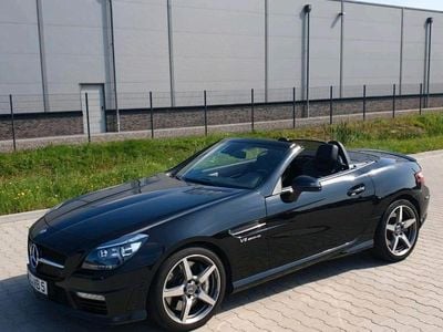 Gebraucht Mercedes SLK55 AMG AMG 422 PS (310 kW) 2015 Schwarz Cabrio