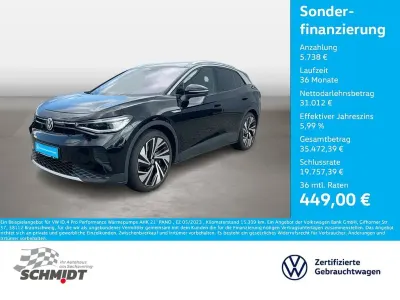 Gebraucht VW ID.4 Pro Performance 150 kW (204 PS) 2023 Schwarz SUV