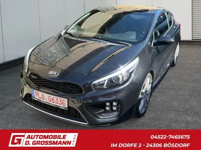 Gebraucht Kia Ceed GT-Track 204 PS (150 kW) 2015 Schwarz Kleinwagen