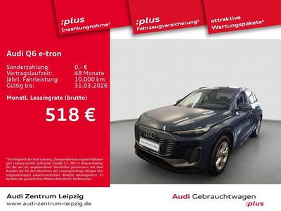 Gebraucht Audi Q6 e-tron S-Line 225 kW (306 PS) 2024 Blau SUV