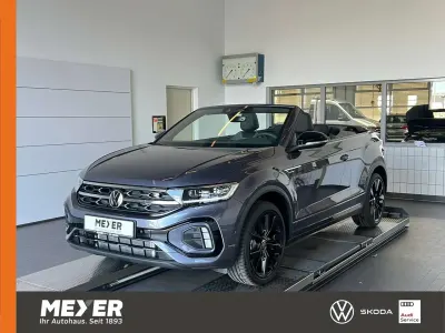 Neu VW T-Roc Cabriolet R-line 150 PS (110 kW) 2026 Rauchgrau metallic / schwarz Cabrio