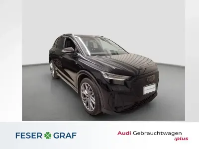 Gebraucht Audi Q4 e-tron S-Line 250 kW (340 PS) 2024 Mythosschwarz metallic SUV