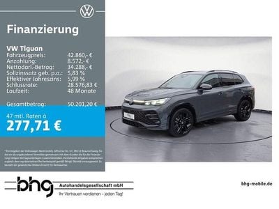 Gebraucht VW Tiguan R-line 193 PS (141 kW) 2024 Grau SUV