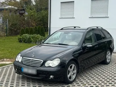 Gebraucht Mercedes C200 2005 Schwarz Kombi