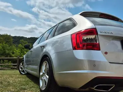 Gebraucht Skoda Octavia RS 184 PS (135 kW) 2014 Silber Kombi