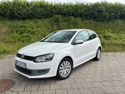 Gebraucht VW Polo Comfortline 86 PS (63 kW) 2010 Weiß Kleinwagen