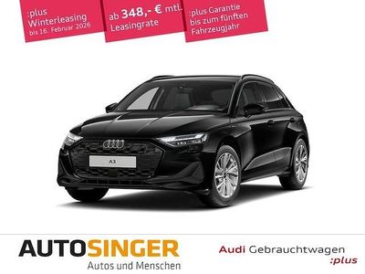 Mythosschwarz metallic Gebraucht 2025 Audi A3 Sportback e-tron Ambiente Kleinwagen | 37.910 € (Fairer Preis)