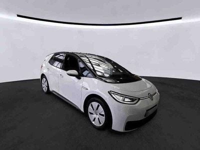 Gebraucht VW ID.3 Pure 110 kW (150 PS) 2021 Gletscherweiß metallic schwarz (metallic) Kleinwagen