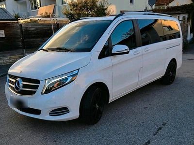 Gebraucht Mercedes V220 AMG 163 PS (119 kW) 2018 Weiß Van / Kleinbus