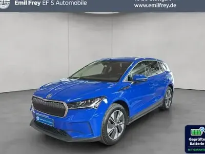 Gebraucht Skoda Enyaq iV Loft 150 kW (204 PS) 2023 Blau SUV