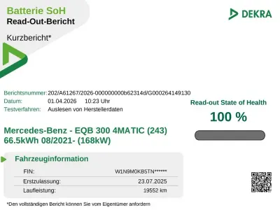 Second-hand Mercedes EQB300 Premium 167 kW (228 CP) 2025 Negru SUV