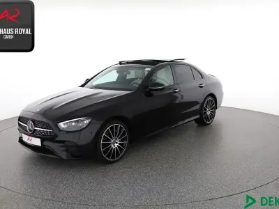 Gebraucht Mercedes E220 AMG 200 PS (147 kW) 2021 Obsidianschwarz Limousine
