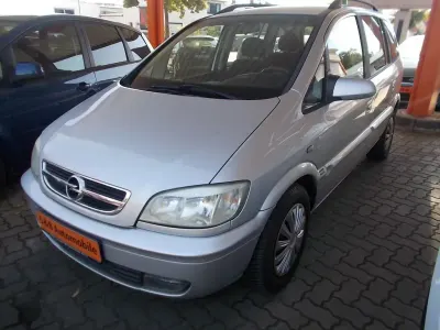 Gebraucht Opel Zafira Edition 125 PS (91 kW) 2004 Silber Van / Kleinbus