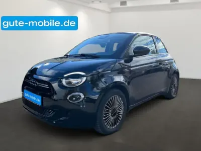 Gebraucht Fiat 500e Icon 86 kW (118 PS) 2022 Schwarz colore interno (stoff nadelstrei Limousine