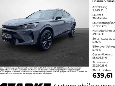 Nowe Cupra Formentor VZ 272 KM (200 kW) 2026 Szary SUV