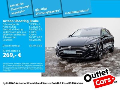 Schwarz Gebraucht 2023 VW Arteon R-line Limousine | 33.980 € (Etwas zu teuer)