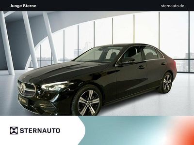 Gebraucht Mercedes C180 Avantgarde 170 PS (125 kW) 2024 Metalliclack obsidianschwarz Limousine