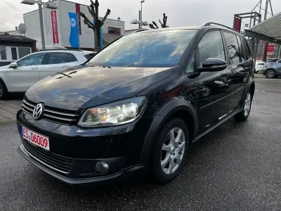 Used VW Touran Cross 177 HP (130 kW) 2013 Black Minivan