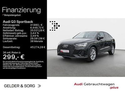 Second-hand Audi Q3 Sportback S-Line 150 CP (110 kW) 2025 Negru SUV