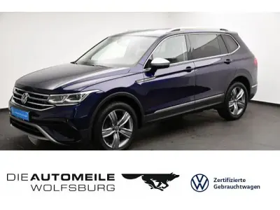 Gebraucht VW Tiguan Allspace Elegance 245 PS (180 kW) 2022 Blau SUV