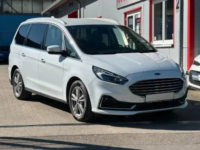 Gebraucht Ford Galaxy 150 PS (110 kW) 2021 Weiß Van / Kleinbus