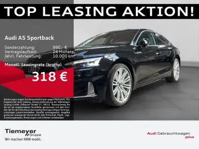 Gebraucht Audi A5 Sportback Advanced 163 PS (119 kW) 2023 Schwarz Kleinwagen