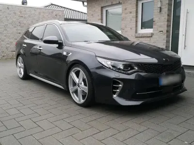 Gebraucht Kia Optima GT-Line 141 PS (103 kW) 2017 Grau Kombi