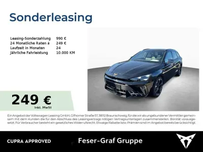 Gebraucht Cupra Leon 150 PS (110 kW) 2025 Mitternachtsschwarz Kombi