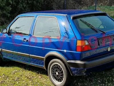 Używany VW Golf II 69 KM (50 kW) 1990 Niebieski Hatchback