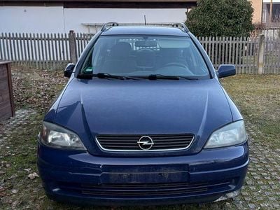 Gebraucht Opel Astra 84 PS (61 kW) 2004 Blau Limousine