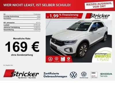 Używany VW T-Roc Goal 116 KM (85 kW) 2025 Biały SUV