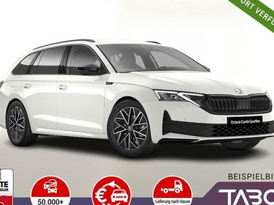 Weiß Neu 2025 Skoda Octavia SportLine Kombi | 33.588 € (Guter Preis)