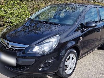 Gebraucht Opel Corsa 87 PS (63 kW) 2013 Schwarz Kleinwagen
