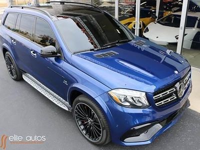 Gebraucht Mercedes GLS63 AMG AMG 585 PS (430 kW) 2019 Blau SUV