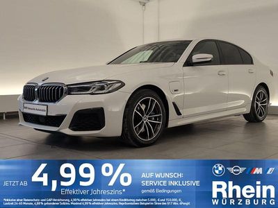 Gebraucht BMW 530e M Sport 292 PS (214 kW) 2022 Weiß Limousine