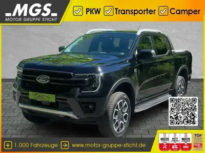 Gebraucht Ford Ranger Wildtrack 241 PS (177 kW) 2023 Agate black metallic Pickup