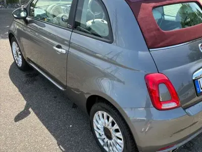 Second-hand Fiat 500C Lounge 69 CP (50 kW) 2021 Gri Cabrio
