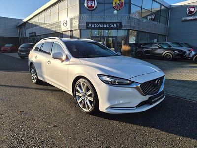Weiß Gebraucht 2023 Mazda 6 Takumi-Line Limousine | 29.980 € (Etwas zu teuer)