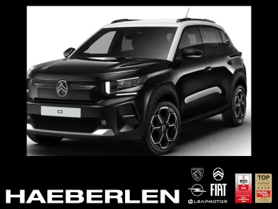 Neu Citroën C3 101 PS (74 kW) 2026 Schwarz SUV