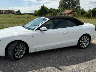 Gebraucht Audi A5 Cabriolet Ambiente 211 PS (155 kW) 2010 Weiß Cabrio