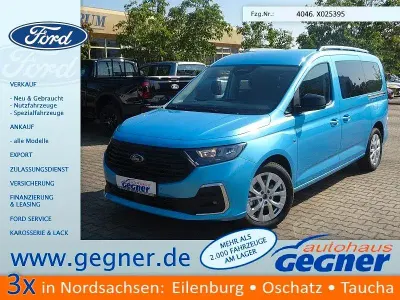 Neu Ford Grand Tourneo Connect Titanium 122 PS (89 kW) 2026 Blau Van / Kleinbus