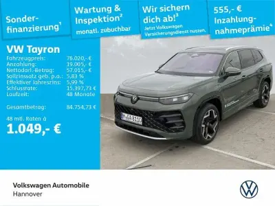 Brugt VW Tayron R-line 272 HK (200 kW) 2026 Grøn SUV