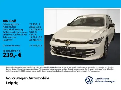 Gebraucht VW Golf VIII Goal 150 PS (110 kW) 2025 Weiß Limousine